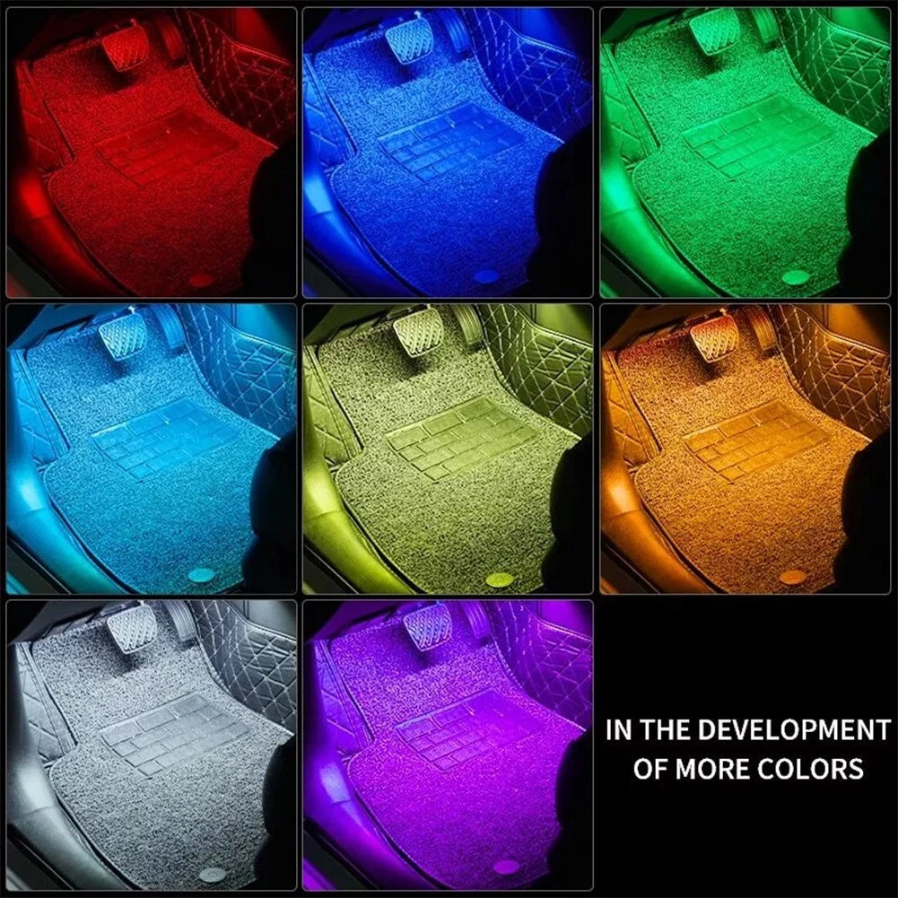 RGB Remote Control Decorative Floor Atmosphere Light for Home Decor
