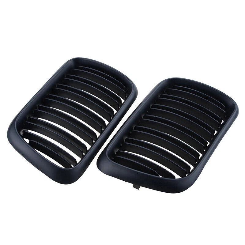 Matte Black Front Bumper Grills for BMW 3 Series E36 318i 328i 323i (1996-1999)