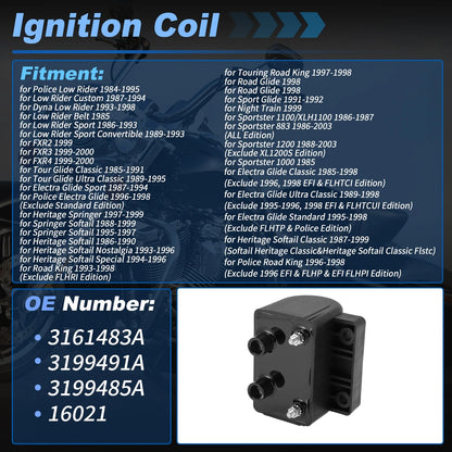 Ignition Coil for Harley Davidson Sportster (1984–2003)