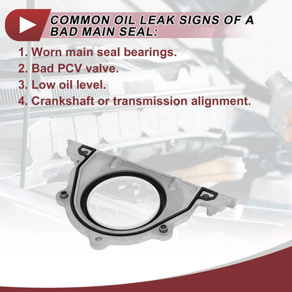 Crankshaft Oil Seal with Flange for Chrysler 200/300