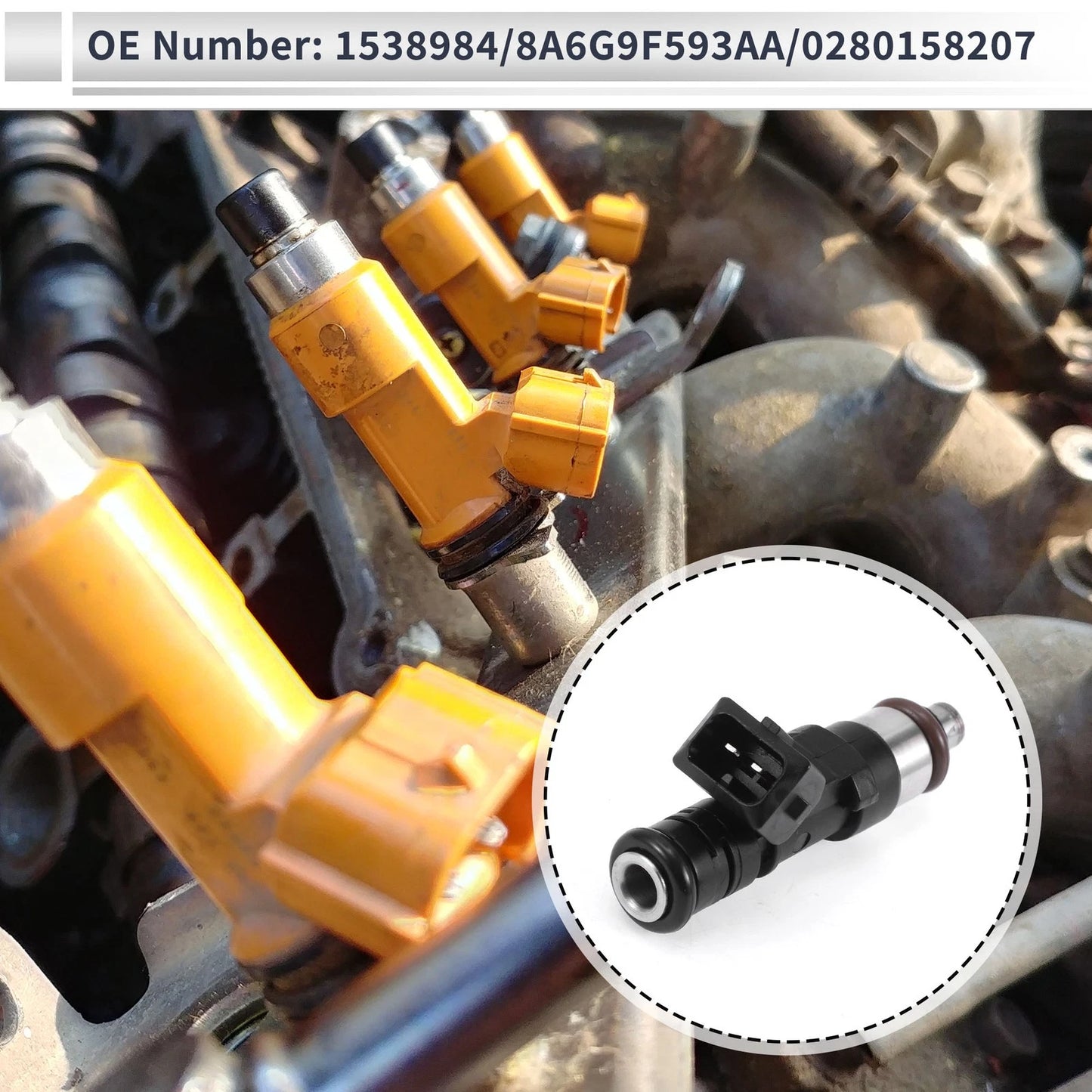 Fuel Injector for Ford Focus C-Max 2010-2015 ( Nozzles)