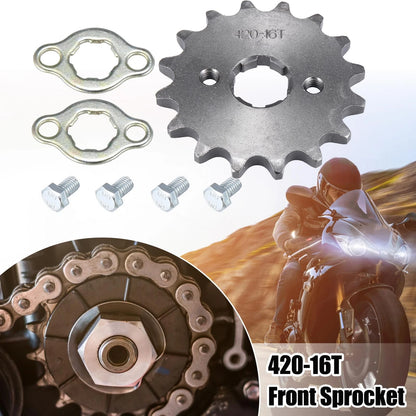 420 16T 20mm Front Sprocket for Honda 50cc 70cc 90cc 110cc 125cc