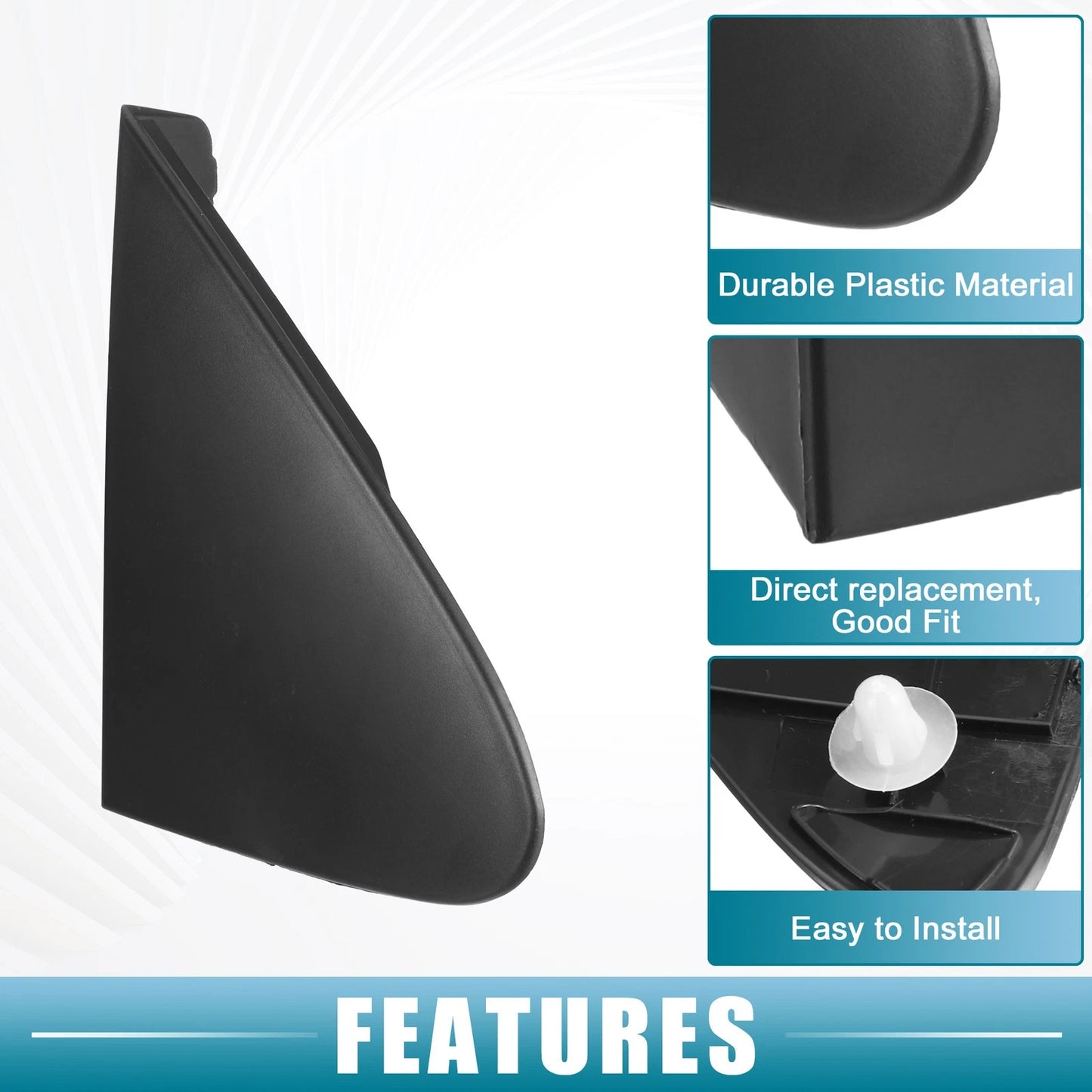 Front Right Door Mirror Triangle Cover for Toyota (2016-2023)