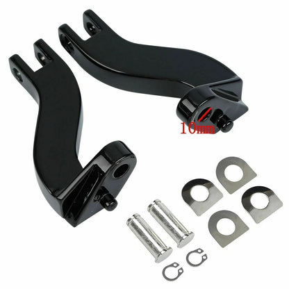 Passenger Foot Peg Mount Bracket for Harley Touring Street Glide (1993-2025)