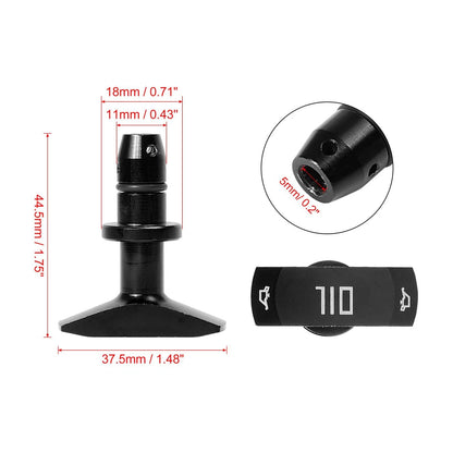 Oil Dipstick Pull Handle 5mm for Ford Mustang GT V8 GT500 (1999-2011) Black