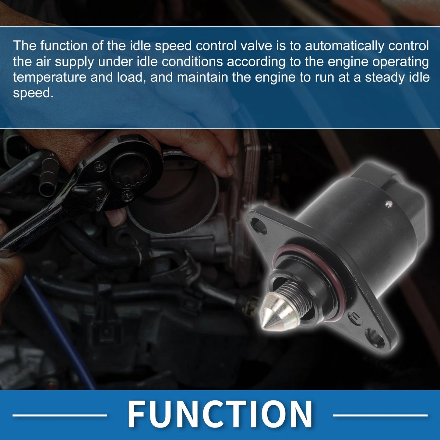 Idle Air Control Valve for Chevrolet Beretta (1987-1991)