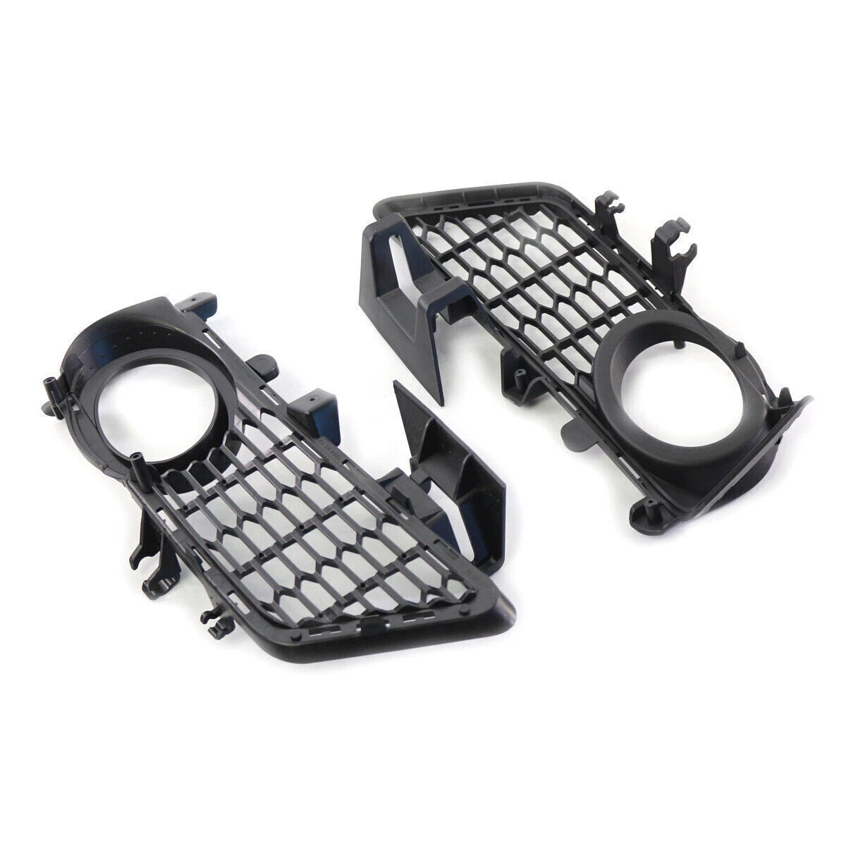 Front Lower Side Bumper Grille Fog Light Grill 3 x Pcs for BMW 3 Series (2012-2018)