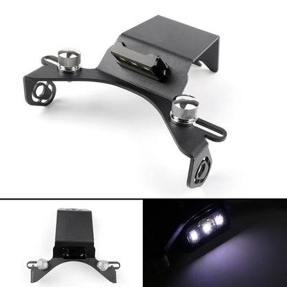 3 x LED Universal Motorcycle Panel Mount Bracket for Yamaha YZF-R1 (2004-2014)
