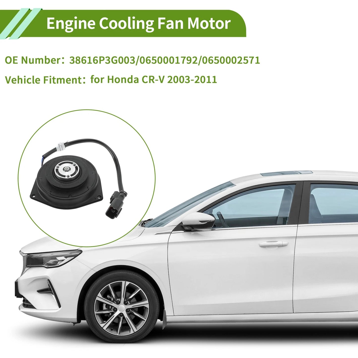 Radiator Fan Motor for Honda CR-V (2003-2011)