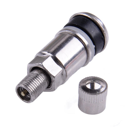 8pcs Stainless Steel Tubeless Tire Valve Stems for Car Truck Wheels