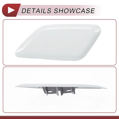 Front Left Washer Nozzle Cover for Honda Odyssey (2009-2014) - White 1 x Cap