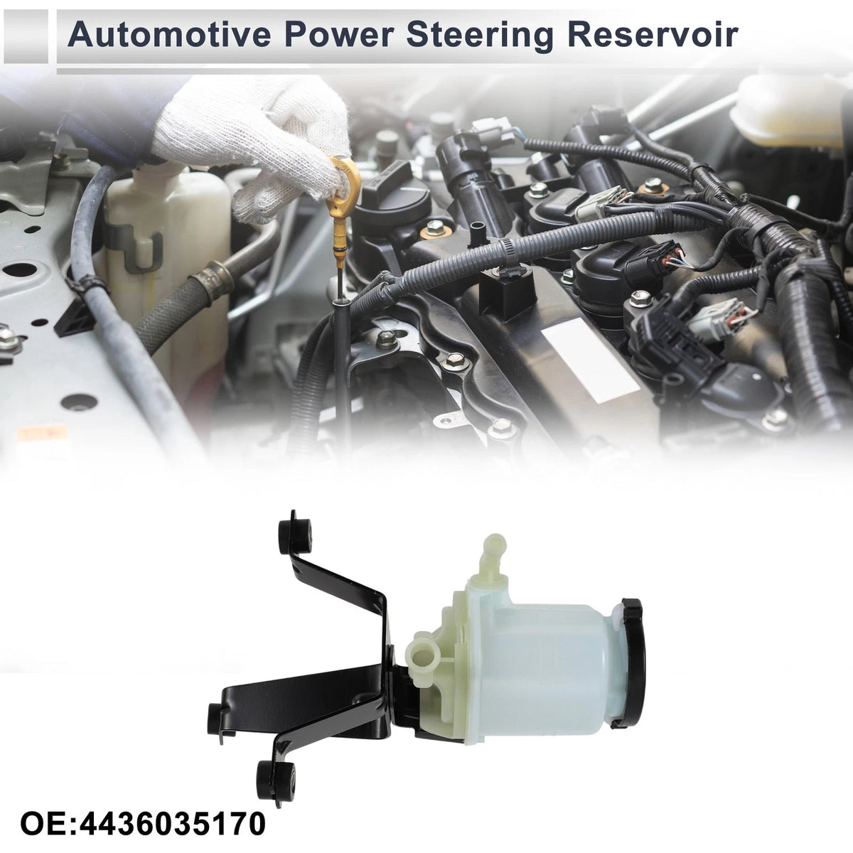 Power Steering Reservoir for Toyota 4Runner FJ (2003-2010) 1 Pc