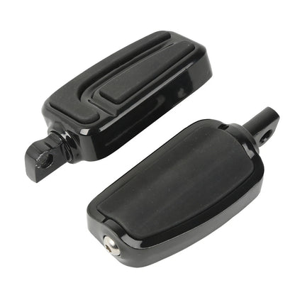 10mm Male Mount Footpegs for Harley Touring Sportster XL883 1200 (2004-2023)