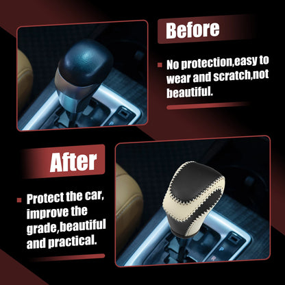 Gear Shift Knob Cover for Toyota Land Cruiser Prado (2018-2023)