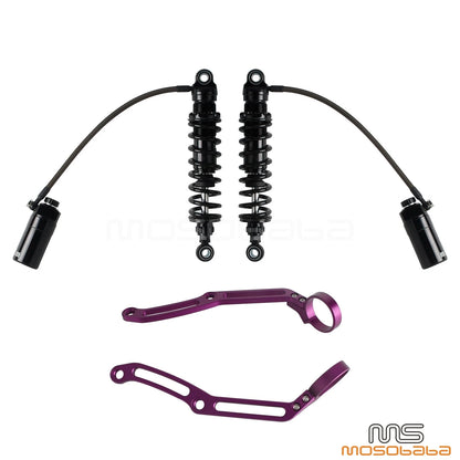 Monotube Remote Reservoir Shocks for Harley Street Glide EFI FLHX (2014-2024)
