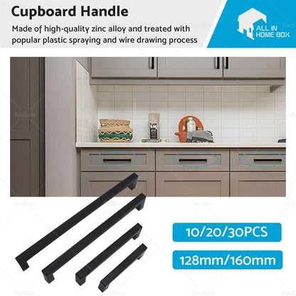 Stainless Steel Kitchen Cabinet Handles Pulls - Drawer Knobs ()