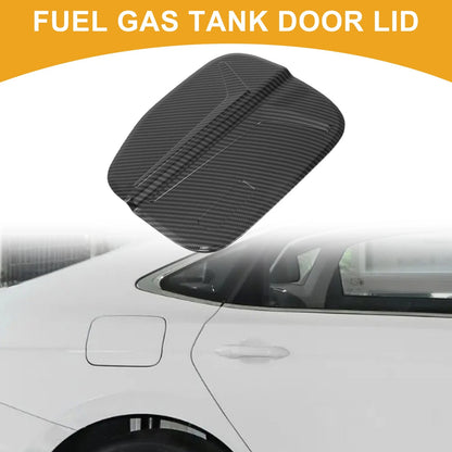 Fuel Tank Door Cap for Honda Accord (2023-2025) Carbon Fiber Black
