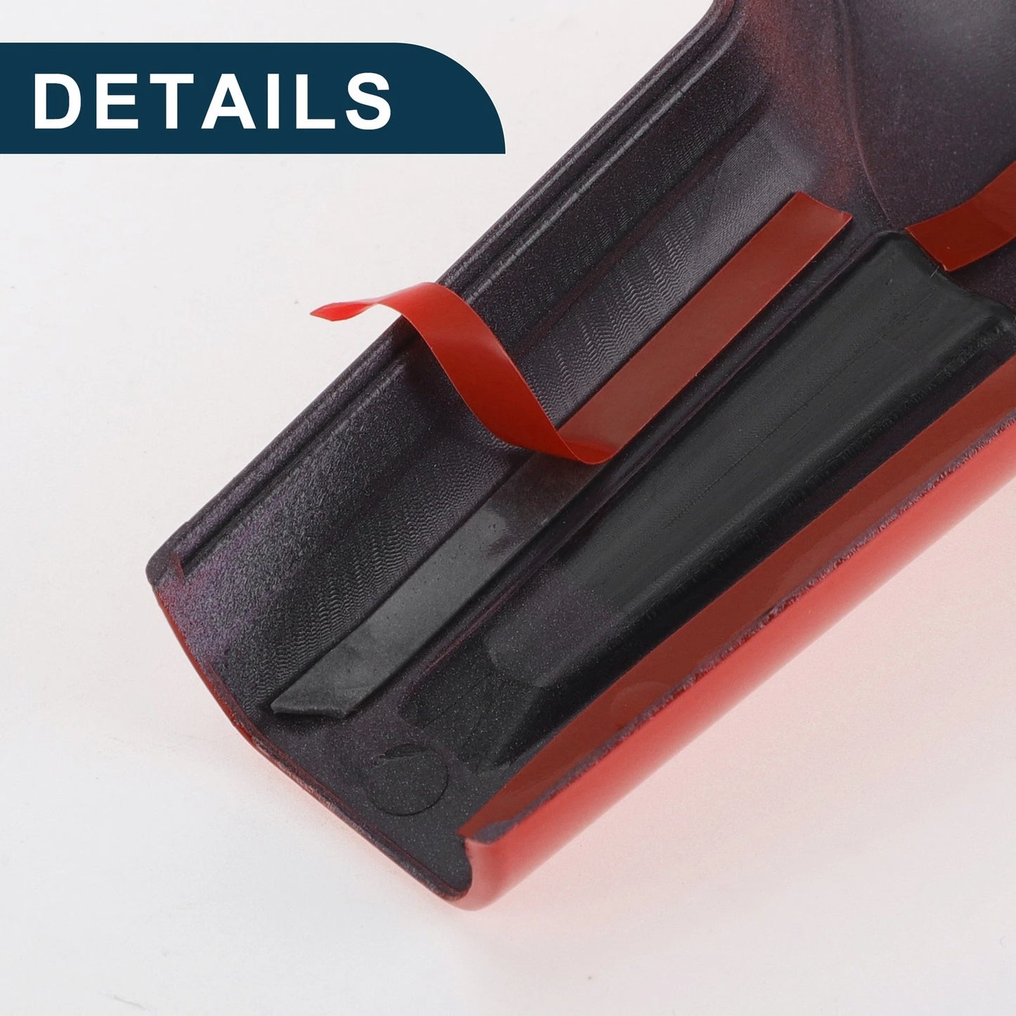 Gear Shift Knob Cover for Ford Mustang 2015-2023 Red Console Decor 1 Set