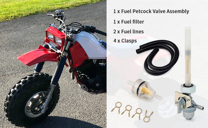 Fuel Petcock Valve for Honda Big Red ATC250ES/ATC250SX/ATC350X (1985–1987)
