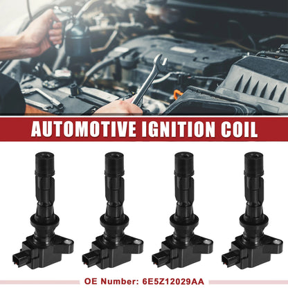 4 x Automotive Ignition Coils for Ford Fusion (2006-2009)