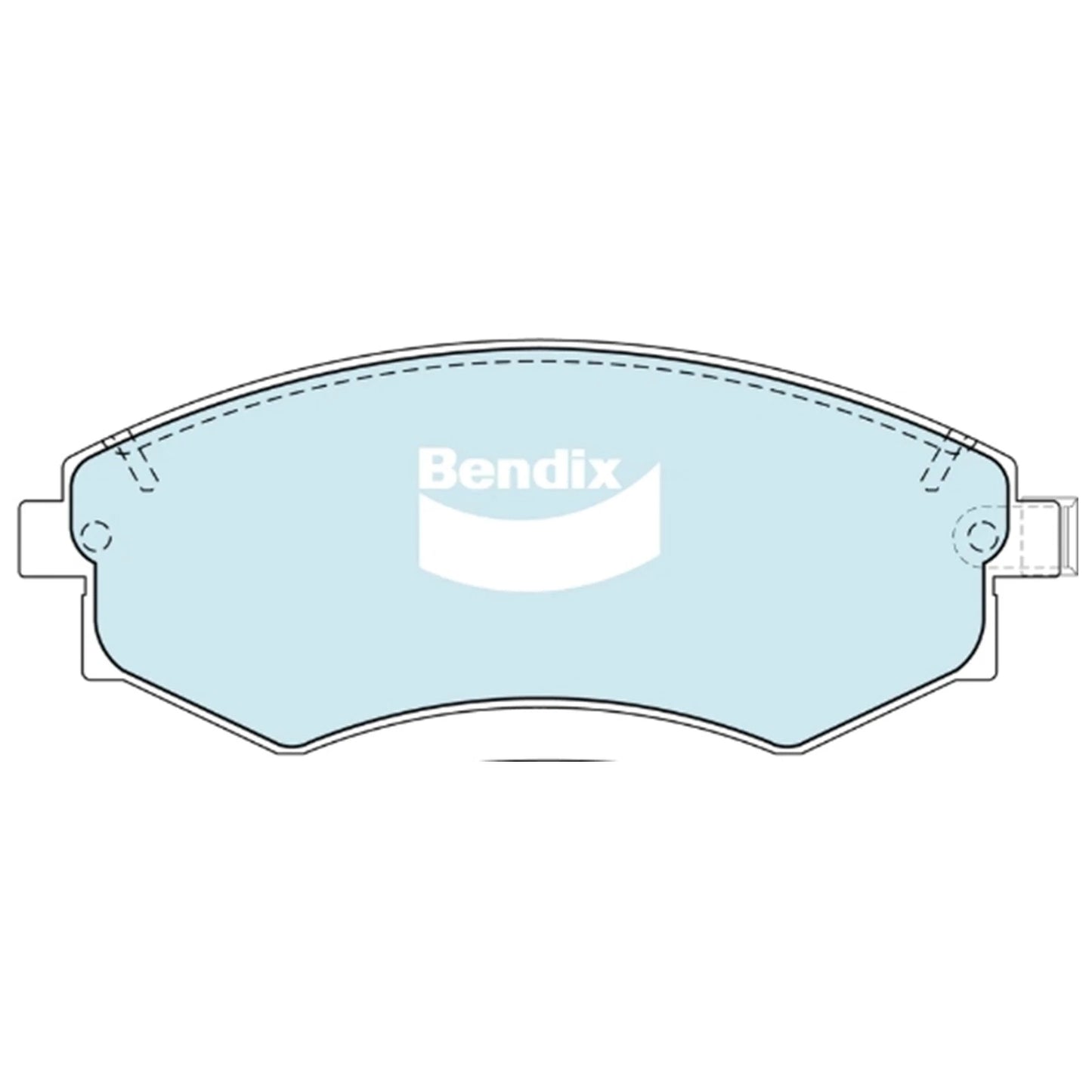 Front Disc Brake Pads Set 2.5L for Kia Optima (2001 - 2002)