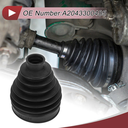 Inner CV Joint Boot Kit w/ Clamps for Mercedes-Benz GLK250 (2013-2015)
