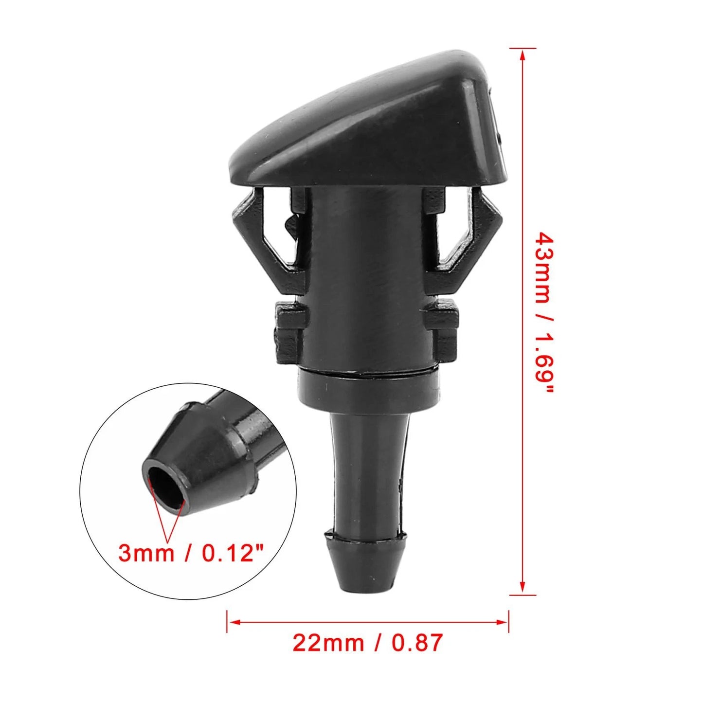 Windshield Washer Nozzle Spray for Chrysler PT Cruiser for Dodge Journey