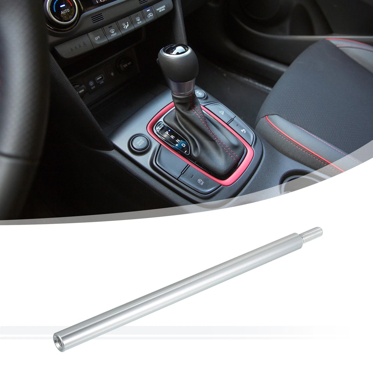 Shift Knob 10 Aluminum Alloy Gear Shifter Lever for Honda Acura