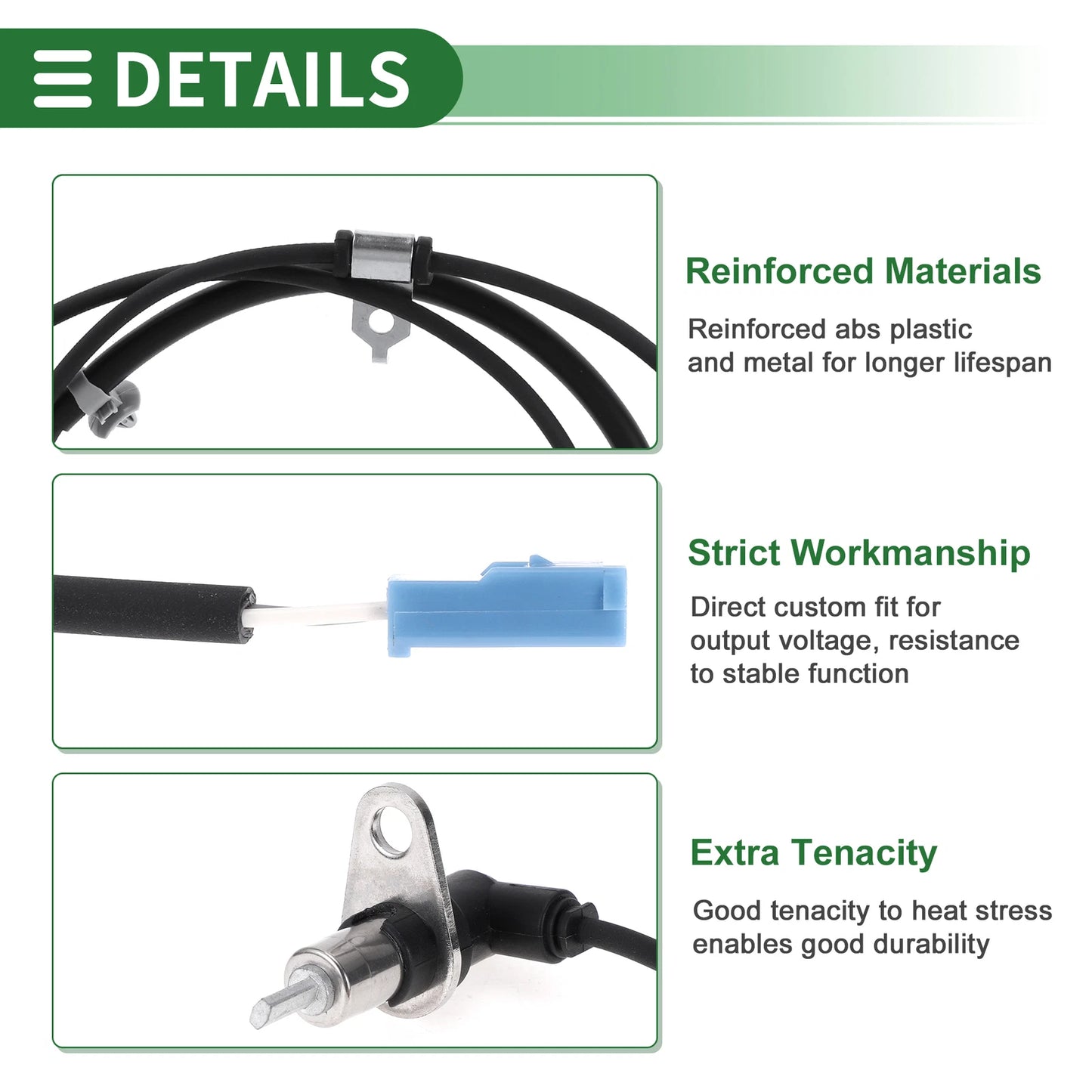 ABS Wheel Speed Sensor for Suzuki Aerio (2002-2007) Rear Left