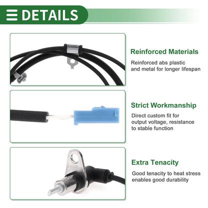 ABS Wheel Speed Sensor for Suzuki Aerio (2002-2007) Rear Left