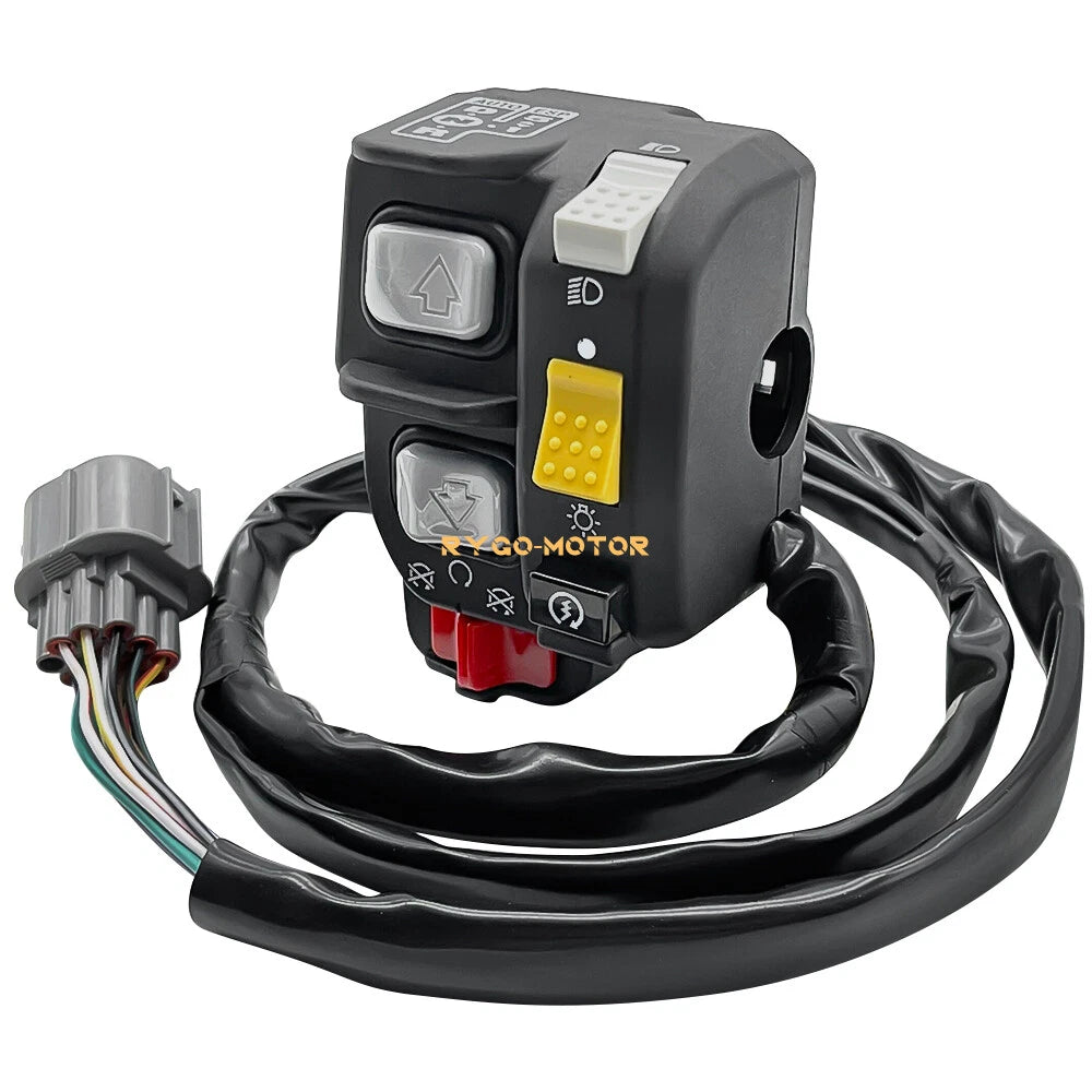 Handlebar Electric Shift Switch Start Headlight for Honda TRX420FPA Rancher