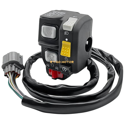 Handlebar Electric Shift Switch Start Headlight for Honda TRX420FPA Rancher