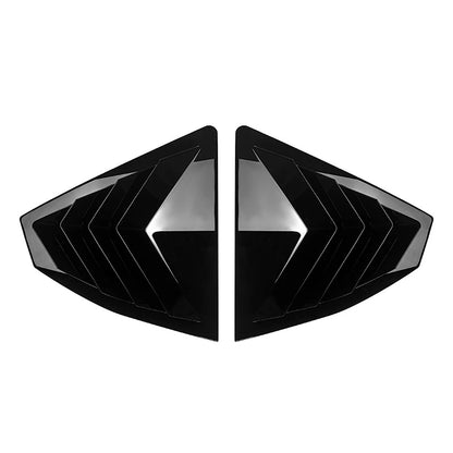 Glossy Black Rear Window Louver Cover Trim for Subaru WRX STI (2022-2025)
