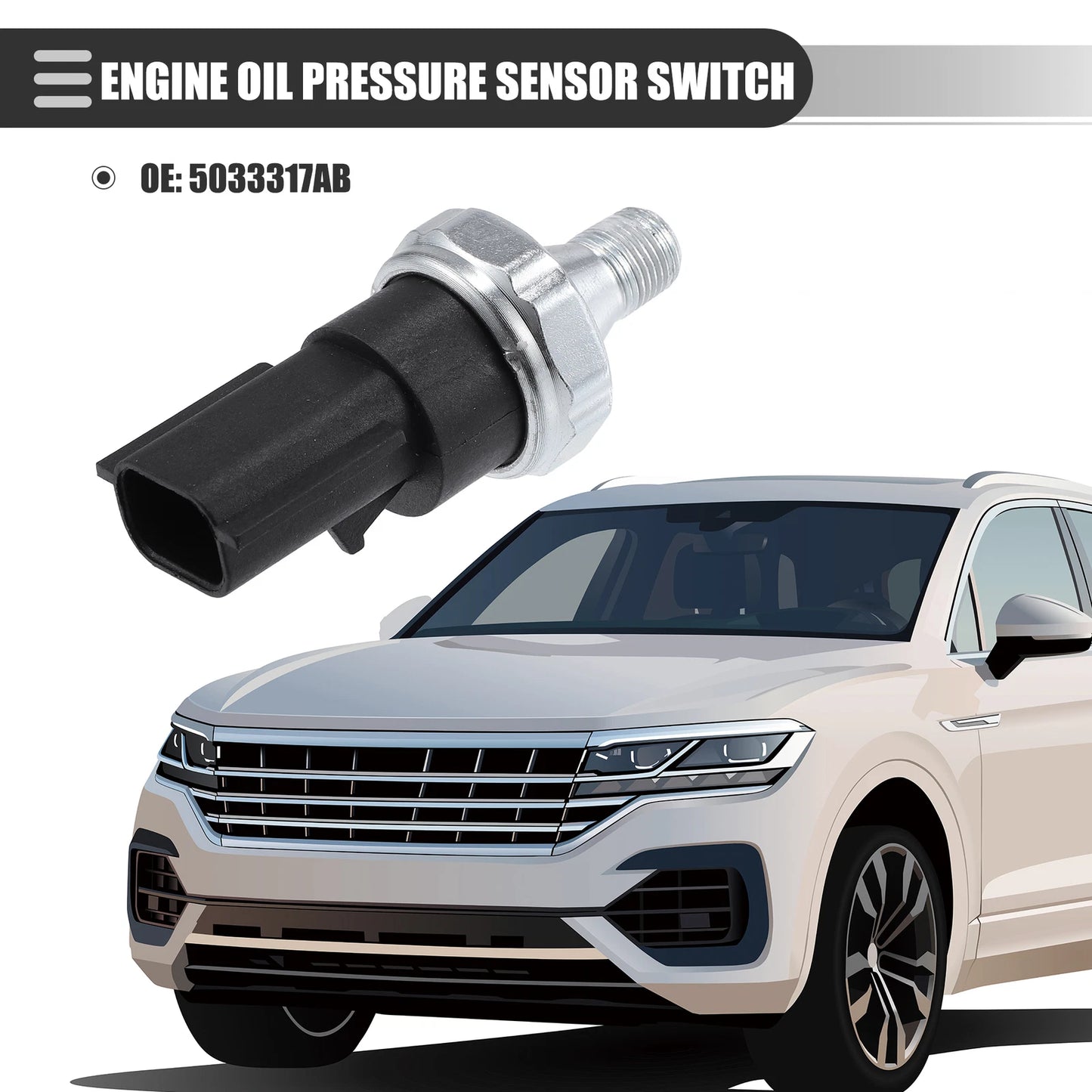 Engine Oil Pressure Sensor for Dodge Journey, Jeep Compass (2007-2017)