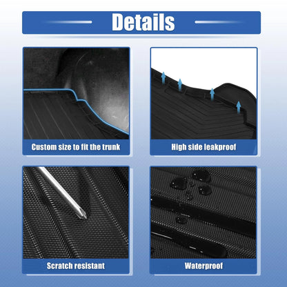 Trunk Mat TPE Rear Cargo Liner for Honda CR-V (2007-2011)
