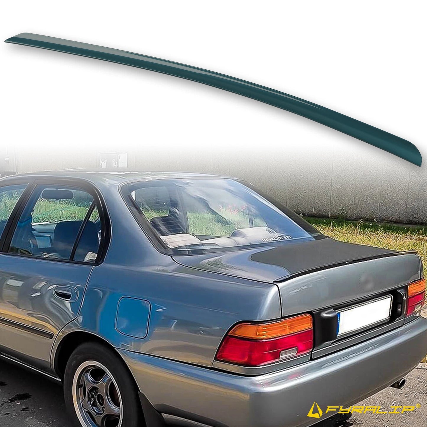 Green Boot Lip Spoiler for Toyota Corolla E100 (1992-1997)