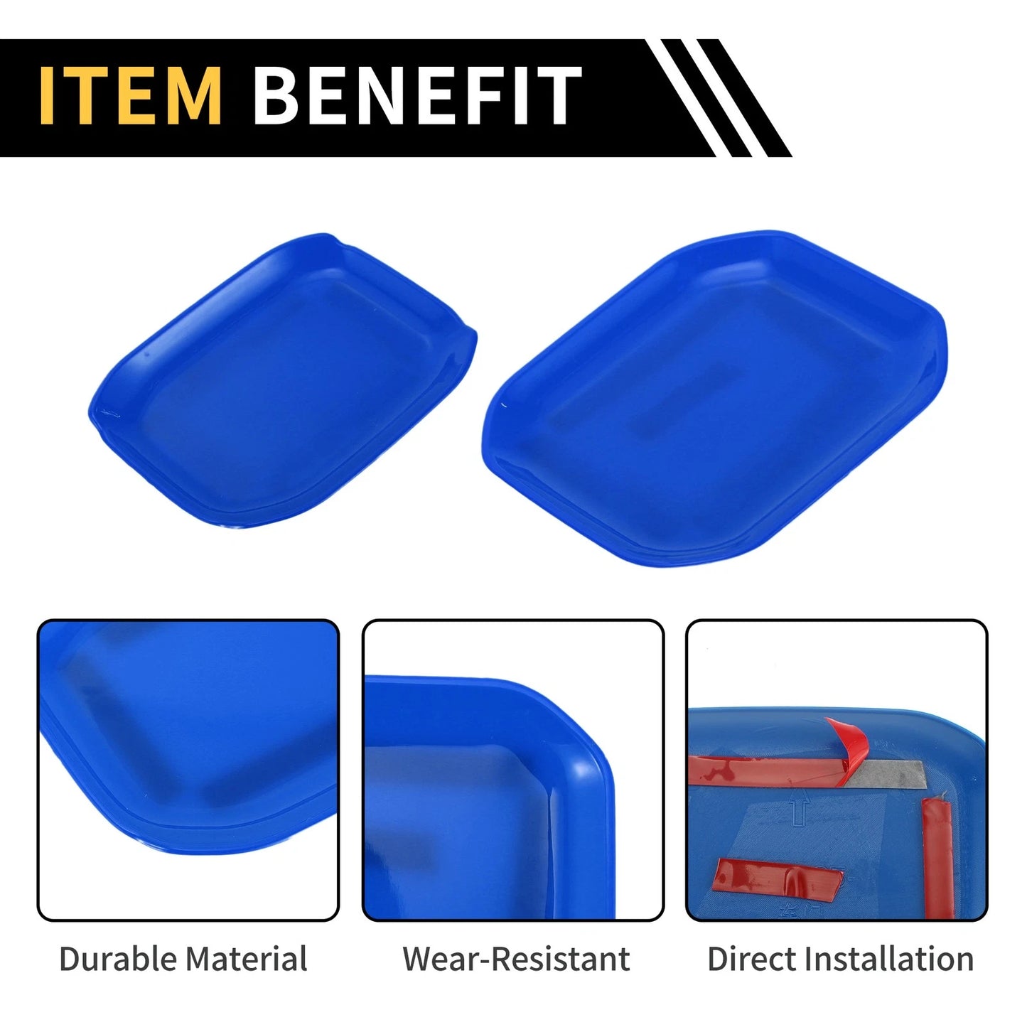 Exterior Door Handle Bowl Cover Trims for Jeep Gladiator JT (2020-2024) Blue