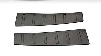 Steel Black Rear Guard Bumper Cover Trim for Mitsubishi Outlander (2022-2025)