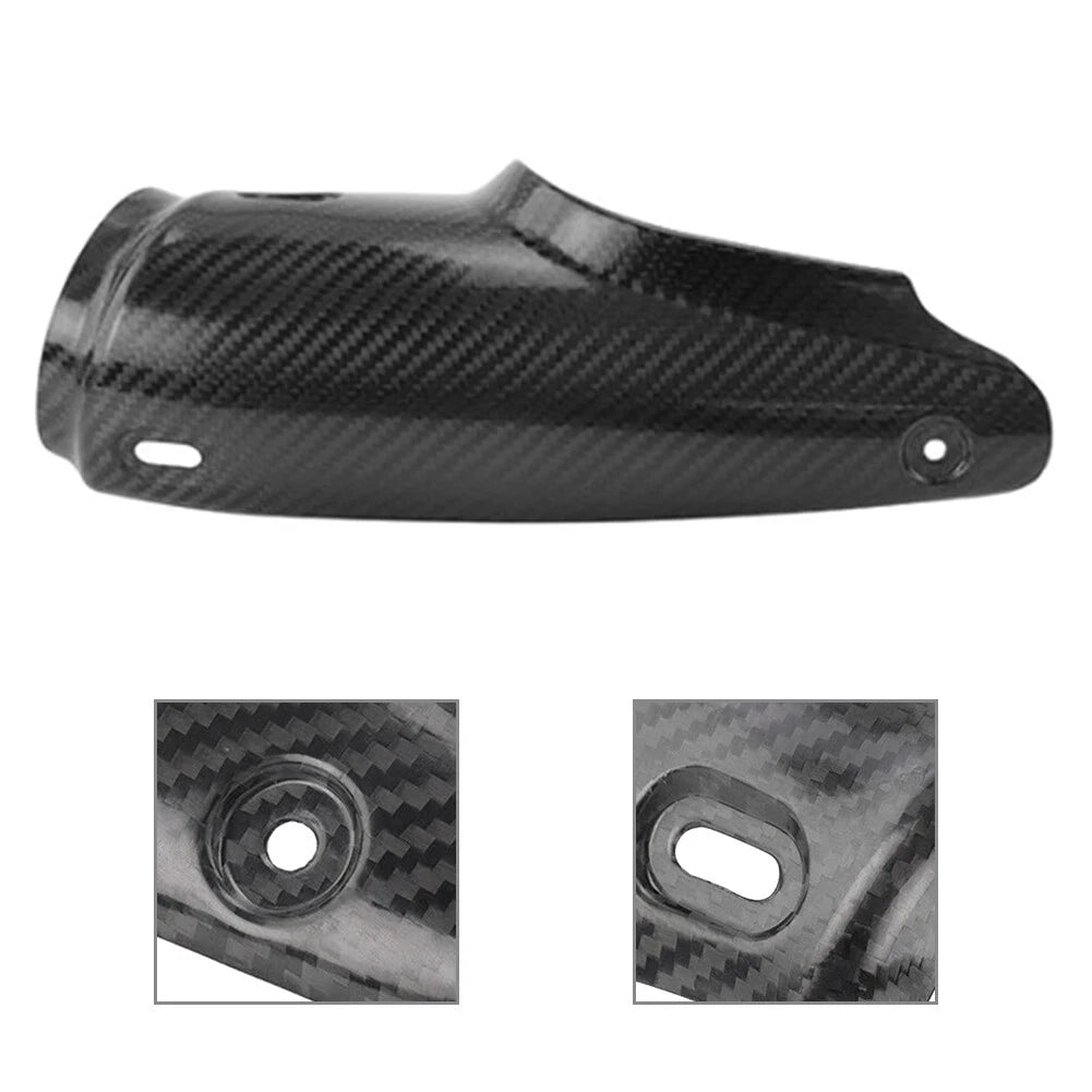 Carbon Fiber Exhaust Heat Shield Cover for BMW R1200GS R1250GS (2019-2023)