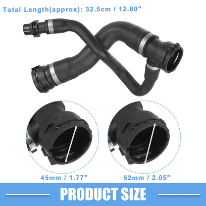 Upper Radiator Coolant Hose for BMW X5 XDrive30i 3.0L L6 (2007-2013)