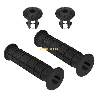 End Handlebar Grips w/ Guards for Honda Rancher 420 TRX420 (2007–2024)