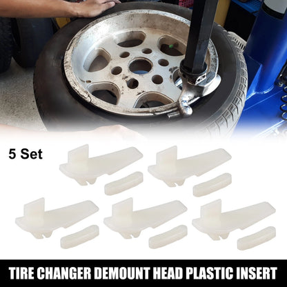 5 x Demount Head Plastic Insert 2.24x0.91x0.87 for Motorcycle Tire Changer