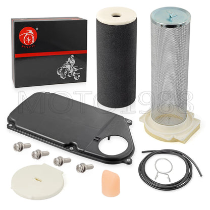 Air Filter Box Lid Cap & GUIDE Seal for YAMAHA Warrior/Wolverine 350/Grizzly 600
