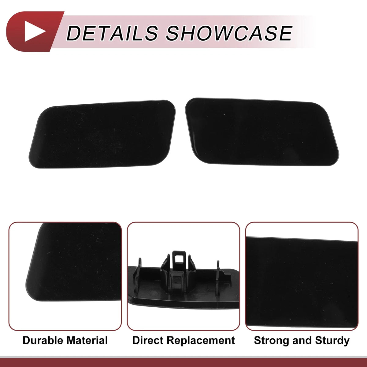 Headlight Washer Nozzle Cover for Toyota Land Cruiser (2008-2021)