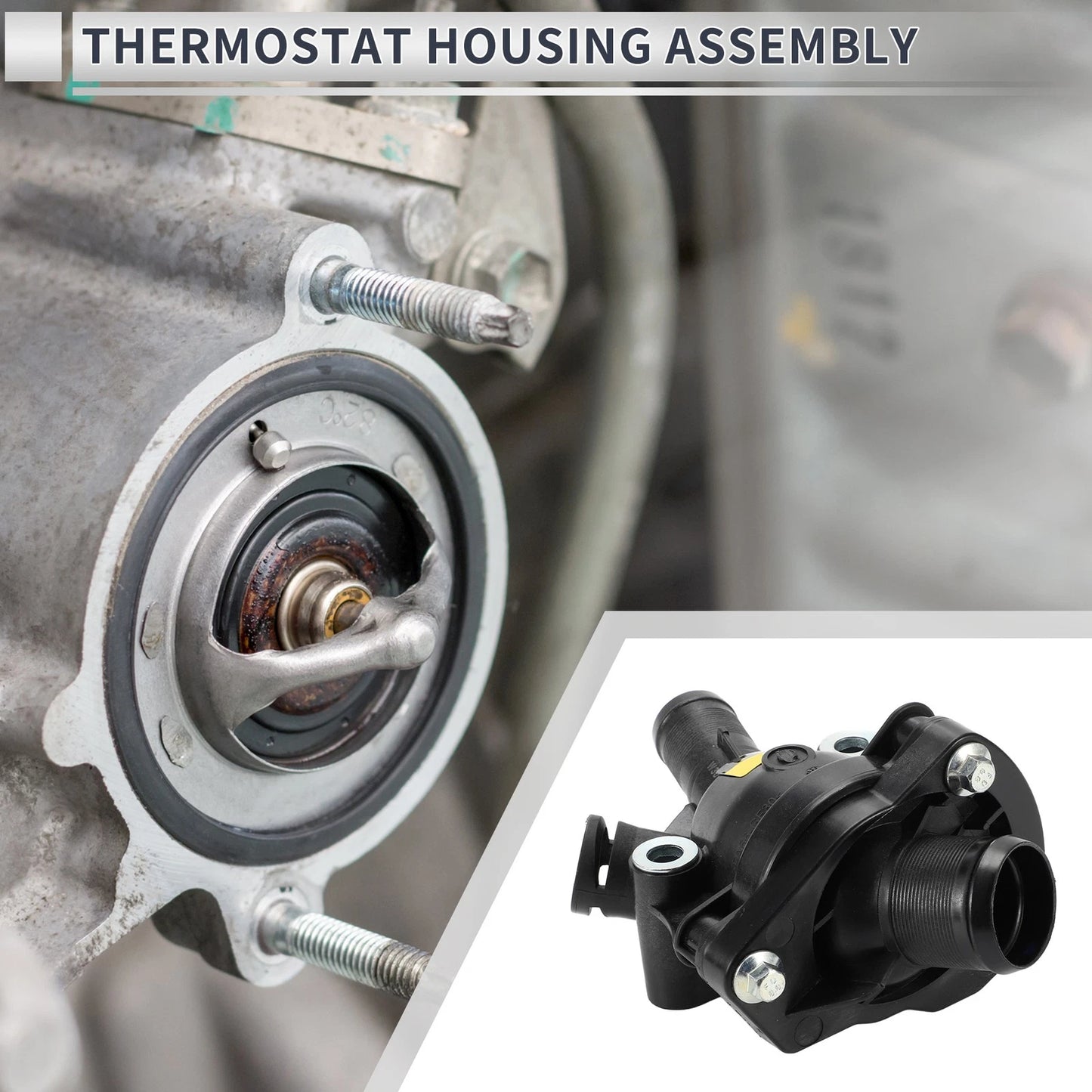 Engine Coolant Thermostat Housing for Volvo C70 (2006-2013)
