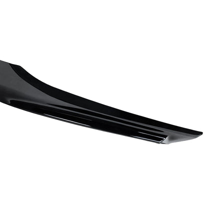Gloss Black Front Side Spoiler Trim for BMW 3 Series E90 E91 (2009-2012)
