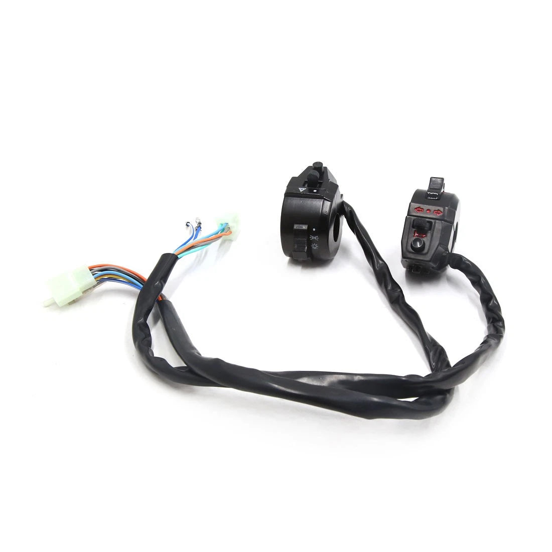 Handlebar Light Control Switch Set for GY6 125W Wire Harness for Motorcycle GY6