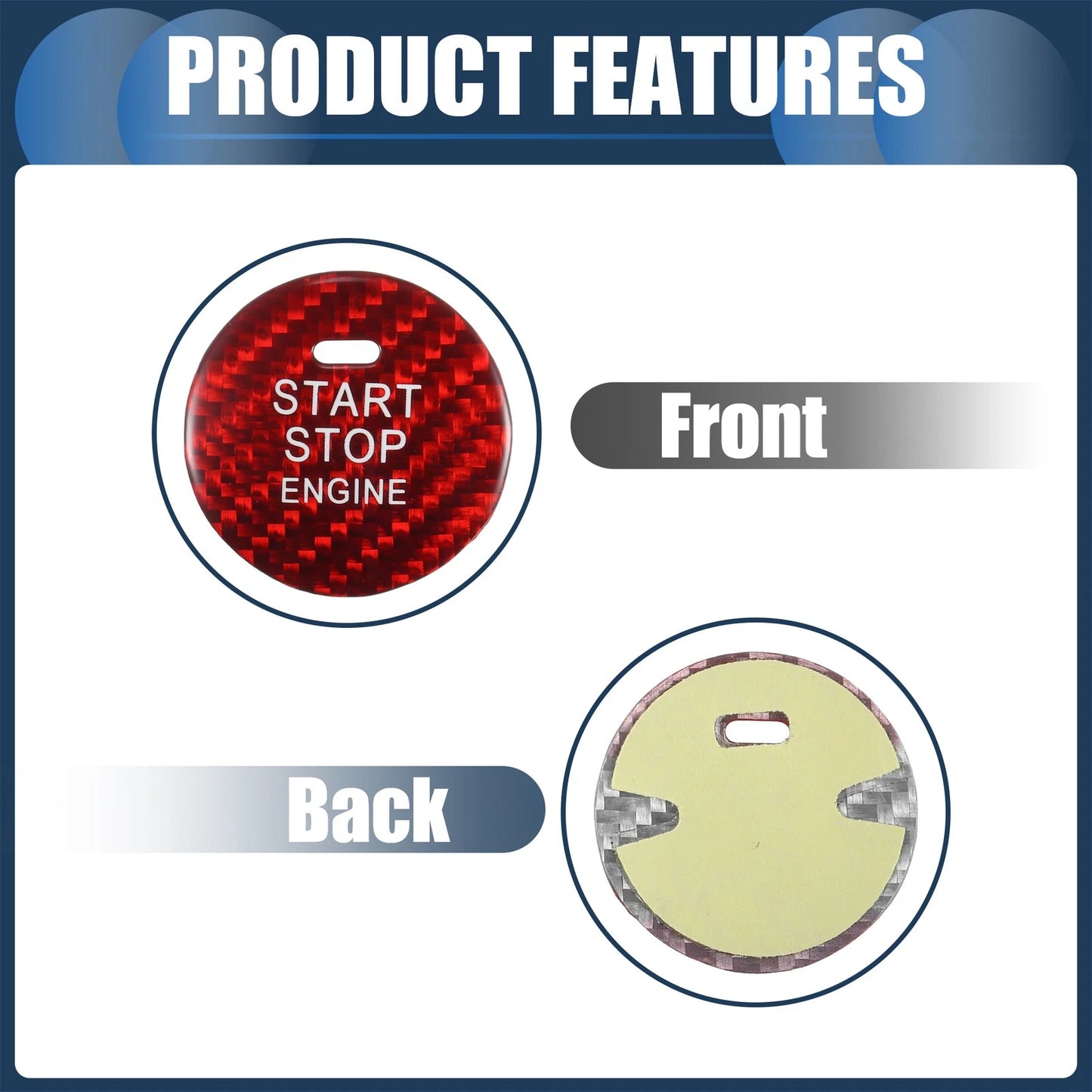 Engine Start Stop Button Cover for Mazda (2014-2023)