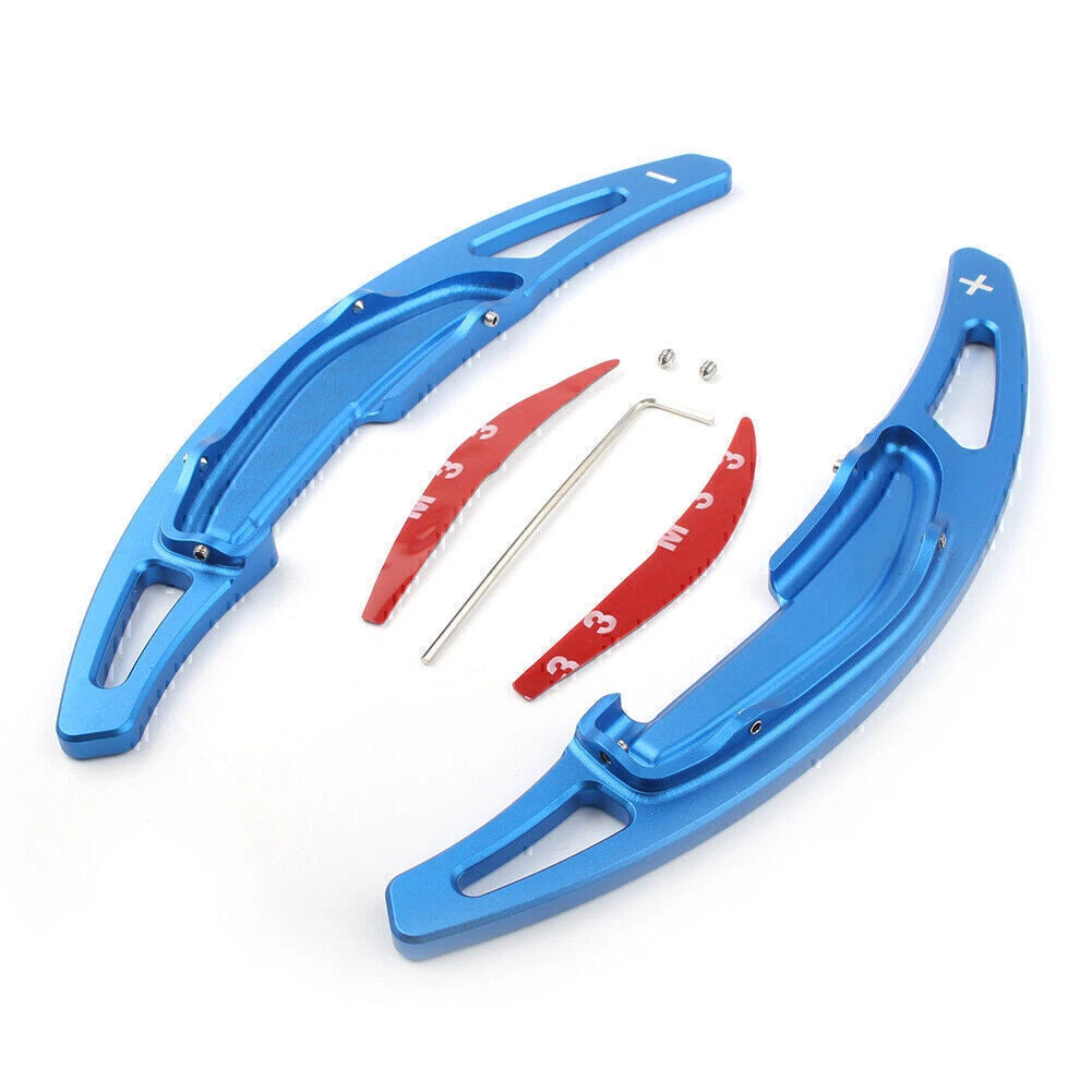 Blue Shift Paddle Shifter Extensions for BMW M2 M3 M4 M5 M6 X5M (2014-2023)