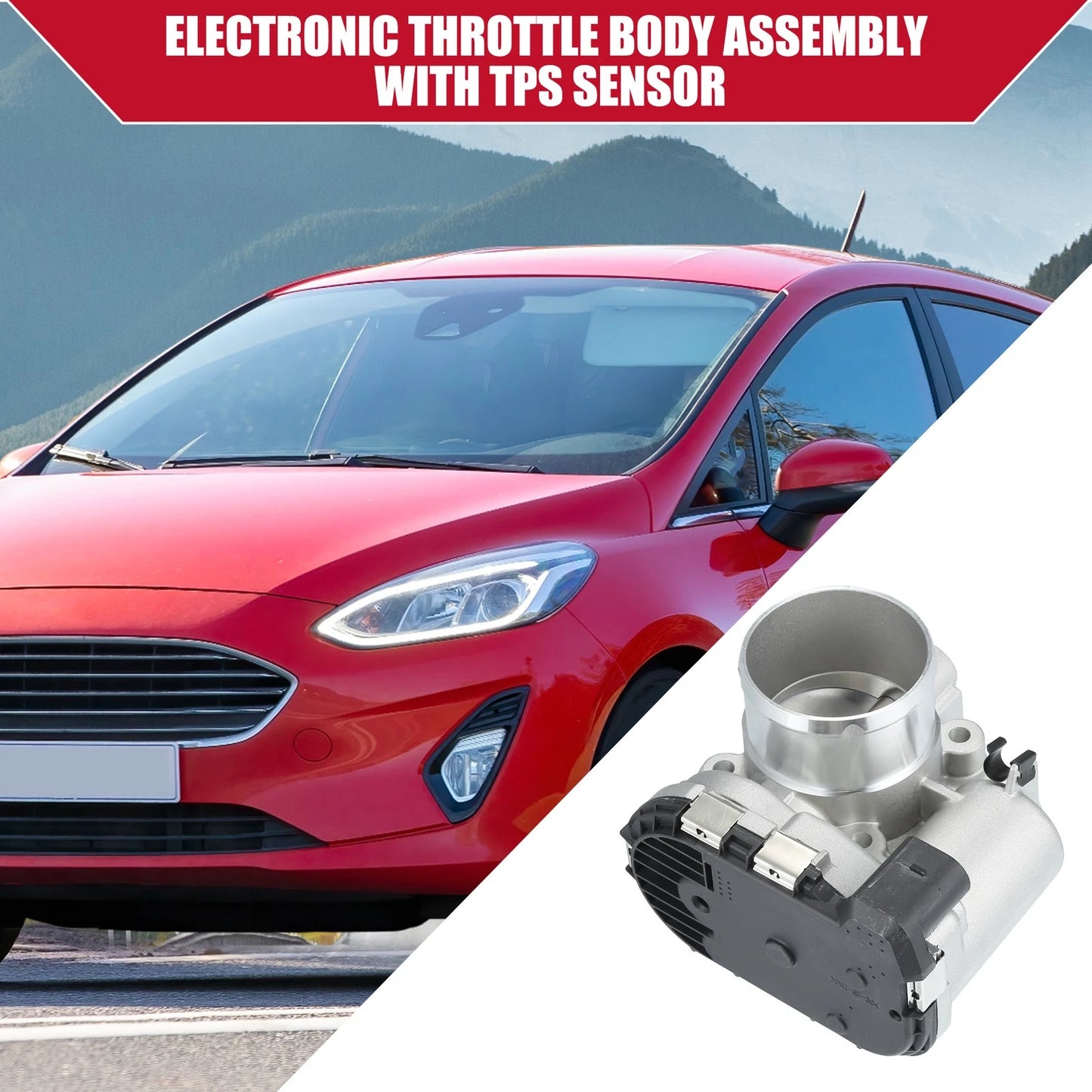 Electronic Throttle Body Assembly for Ford Fiesta (2017-2019)